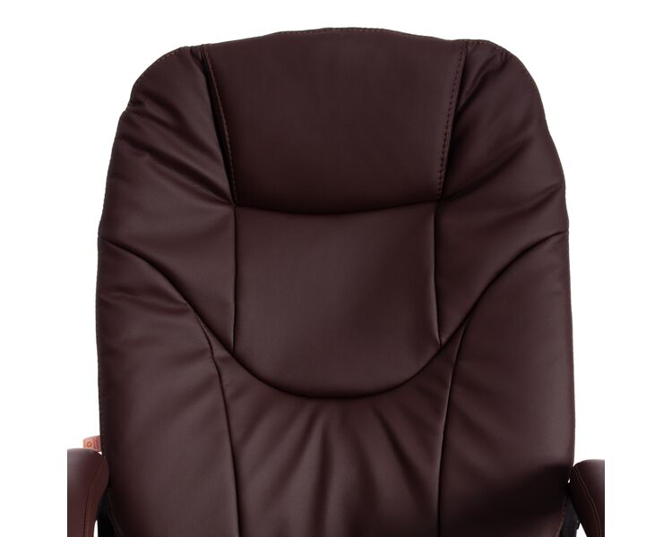 Купить Компьютерное кресло COMFORT LT (22) кож/зам, коричневый, 36-36 коричневый/черный, Цвет: матовый коричневый, фото 7