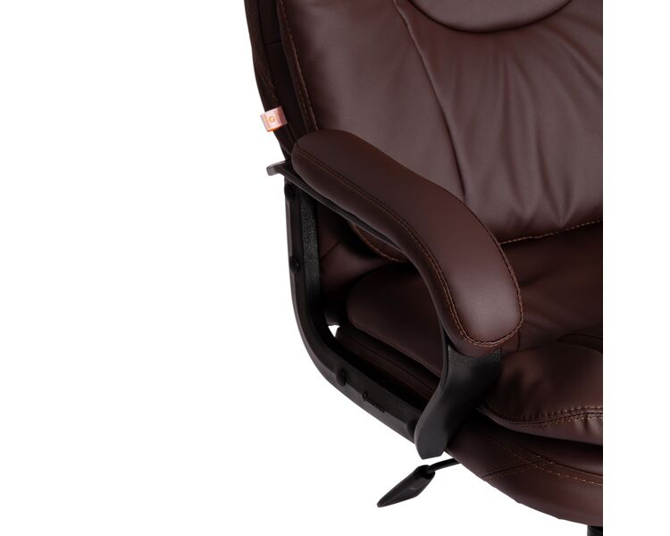 Купить Компьютерное кресло COMFORT LT (22) кож/зам, коричневый, 36-36 коричневый/черный, Цвет: матовый коричневый, фото 10