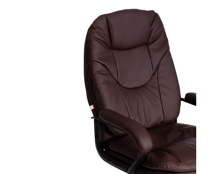Купить Компьютерное кресло COMFORT LT (22) кож/зам, коричневый, 36-36 коричневый/черный, Цвет: матовый коричневый, фото 12