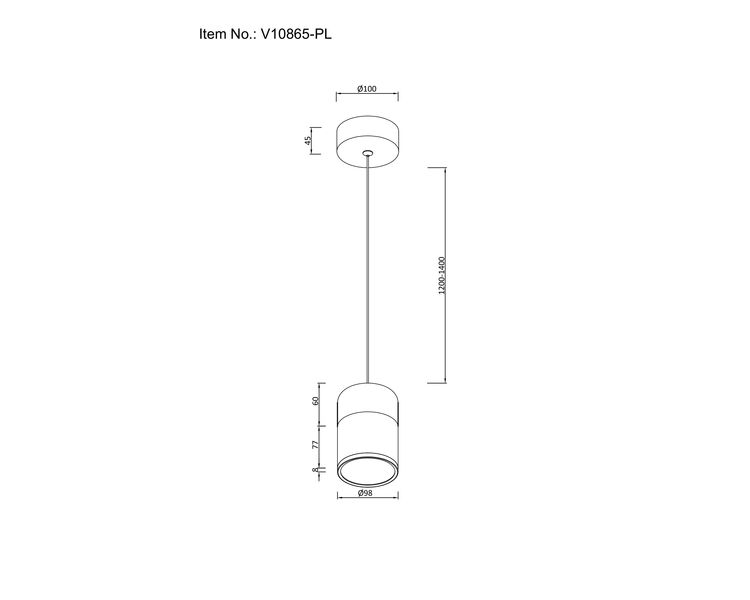 Купить Светильник подвесной светодиодный Moderli V10865-PL Rinna, Модель: V10865-PL, фото 6