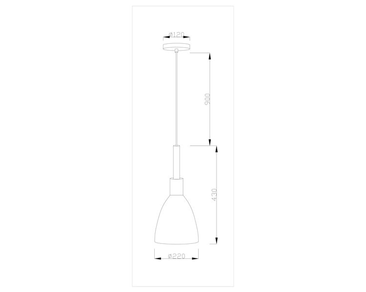 Купить Подвесной светильник Moderli V1280-1P Toni 1*E27*60W, Варианты цвета: белый, фото 7