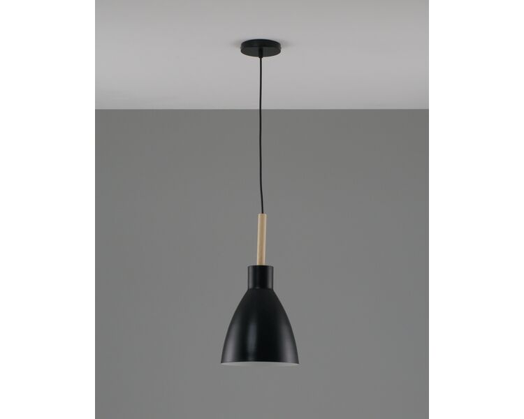 Купить Подвесной светильник Moderli V1281-1P Toni 1*E27*60W, Варианты цвета: черный, фото 4