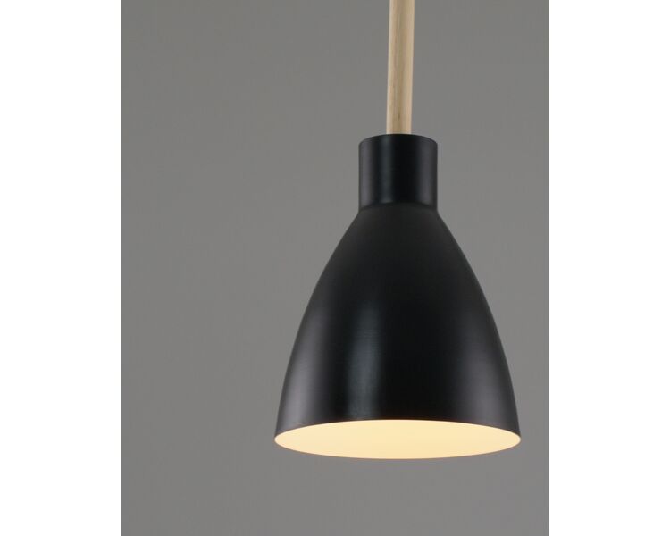 Купить Подвесной светильник Moderli V1281-1P Toni 1*E27*60W, Варианты цвета: черный, фото 5