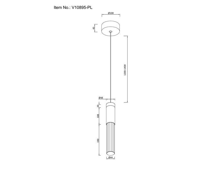 Купить Светильник подвесной светодиодный Moderli V10895-PL Ran, Модель: V10895-PL, фото 6