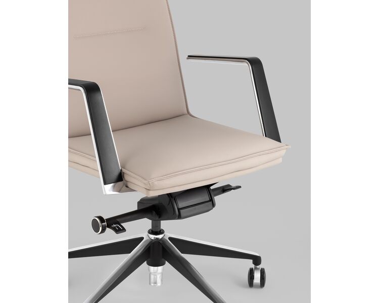Купить Кресло офисное TopChairs Arrow светло-серый, Цвет: светло-серый, фото 8
