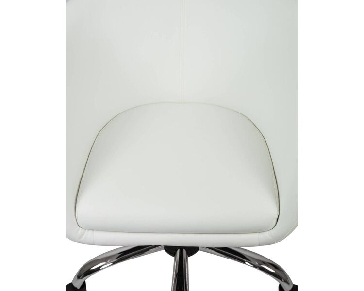 Купить Кресло офисное 9500 белый, , Цвет: белый/хром, фото 5