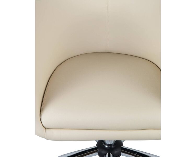 Купить Кресло офисное 9500 кремовый, , Цвет: кремовый/хром, фото 5