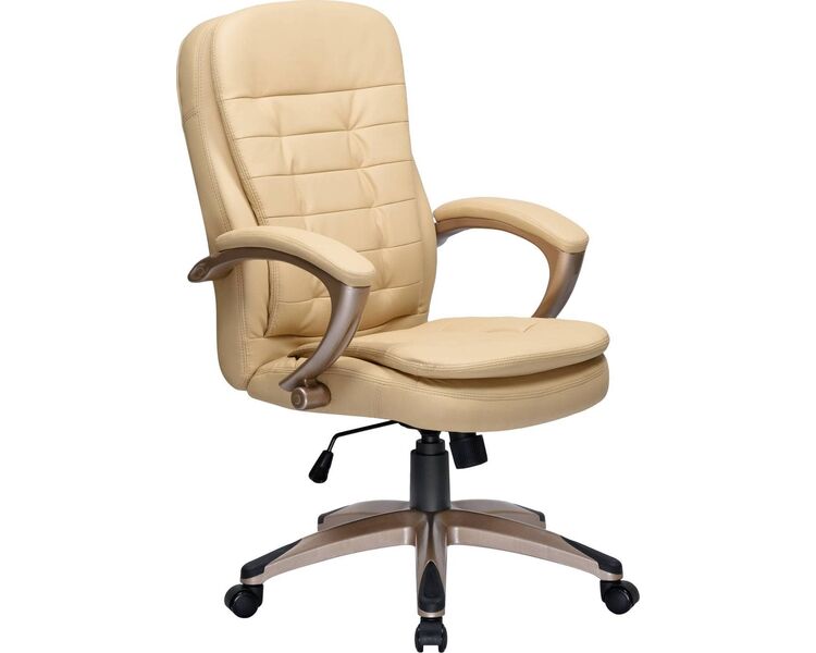Купить Кресло офисное LMR-106B бежевый, Цвет: бежевый/золотой, фото 3