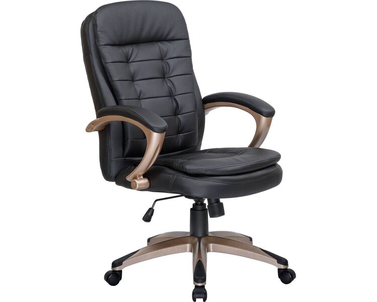 Купить Кресло офисное LMR-106B черный, кремовый, Цвет: черный/золотой, фото 3