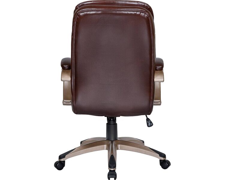 Купить Кресло офисное LMR-106B коричневый, Цвет: коричневый/золотой, фото 5