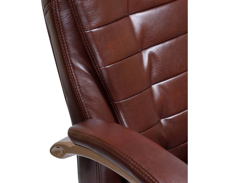 Купить Кресло офисное LMR-106B коричневый, Цвет: коричневый/золотой, фото 9