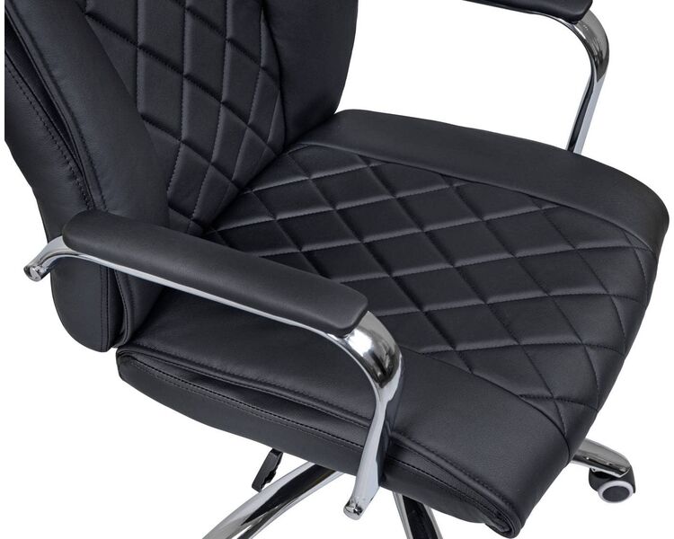 Купить Кресло офисное LMR110B черный, Цвет: черный/хром, фото 7