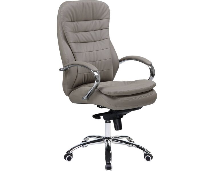 Купить Кресло руководителя LMR-108F серый, Цвет: серый/хром