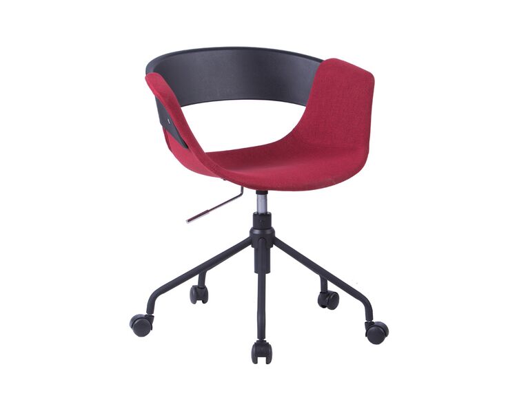 Купить Стул-кресло Swing красный/черный, Цвет: бордовый/черный/черный