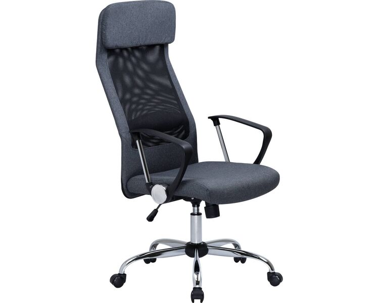 Купить Кресла руководителя LMR-119B серый, хром, Цвет: серый/хром, фото 3
