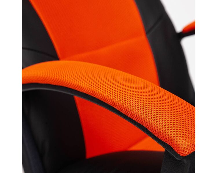 Купить Кресло игровое Driver экокожа черный, Цвет: черный/оранжевый, фото 7