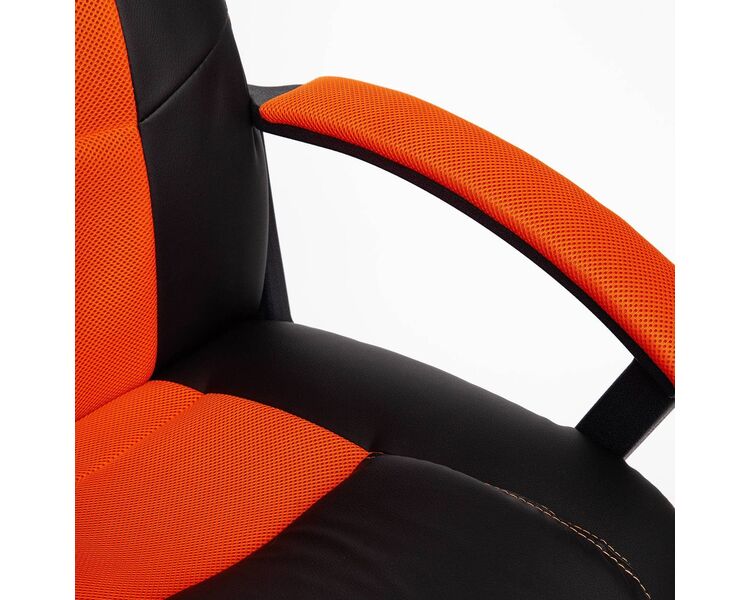 Купить Кресло игровое Driver экокожа черный, Цвет: черный/оранжевый, фото 8