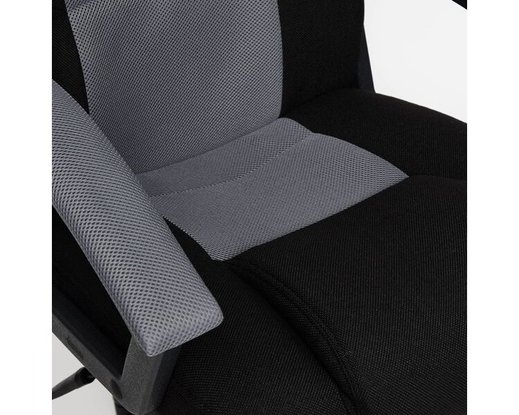 Купить Кресло игровое Driver ткань черный, Цвет: черный/серый, фото 9