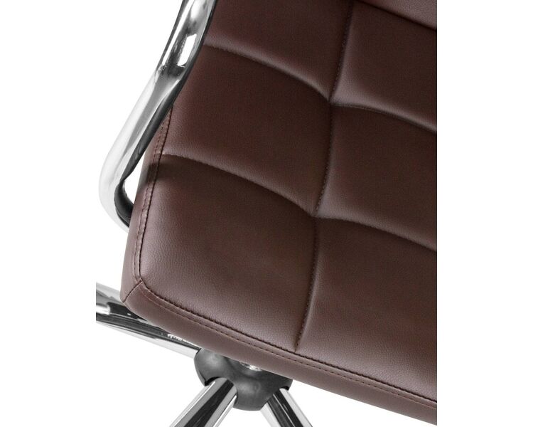 Купить Кресло офисное 9400 коричневый, Цвет: коричневый/хром, фото 7