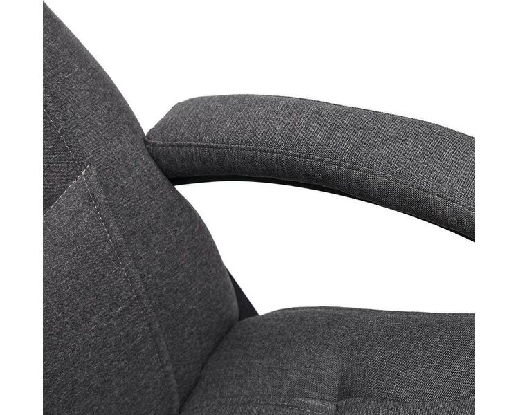 Купить Кресло офисное Bergamo BK ткань темно-серый, черный, Цвет: темно-серый/черный, фото 11
