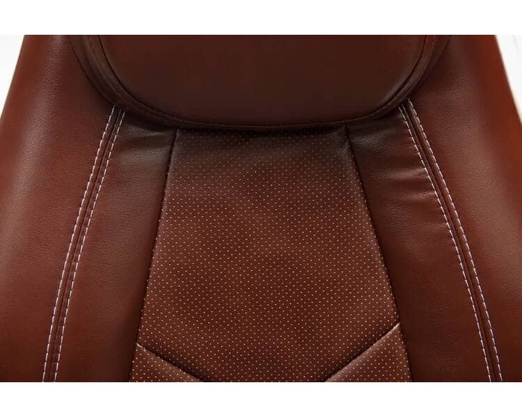 Купить Кресло офисное Boss люкс СH коричневый, хром, Цвет: коричневый/хром, фото 6