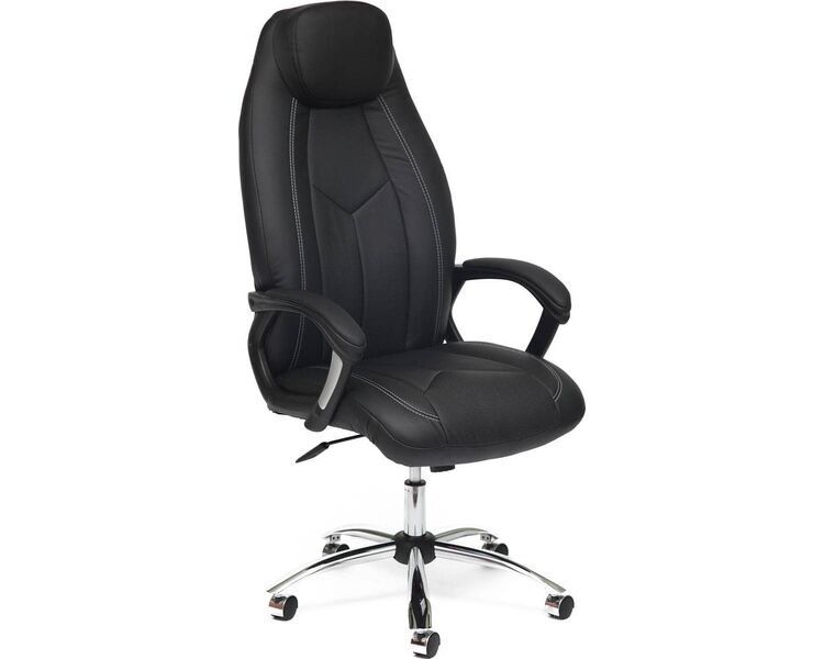 Купить Кресло офисное Boss СH черный, хром, Цвет: черный/хром