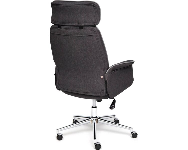 Купить Кресло офисное Charm ткань темно-серый, хром, Цвет: темно-серый/серый/хром, фото 5