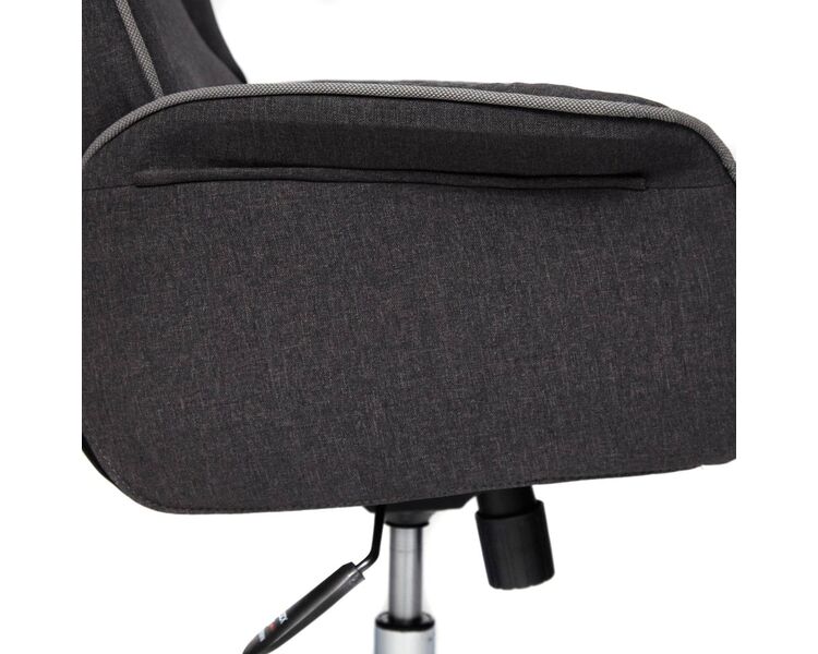 Купить Кресло офисное Charm ткань темно-серый, хром, Цвет: темно-серый/серый/хром, фото 9