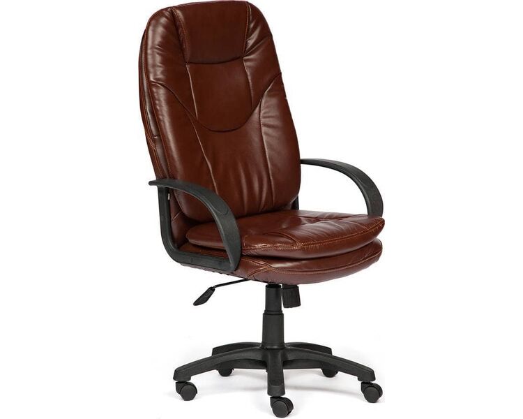 Купить Кресло офисное Comfort коричневый, черный, Цвет: коричневый/черный