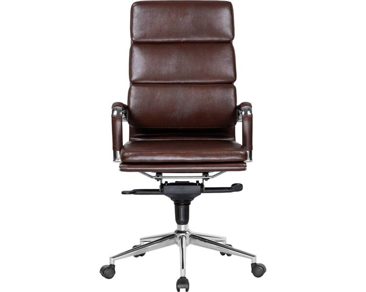 Купить Кресло руководителя LMR-103F коричневый, Цвет: коричневый/хром, фото 2