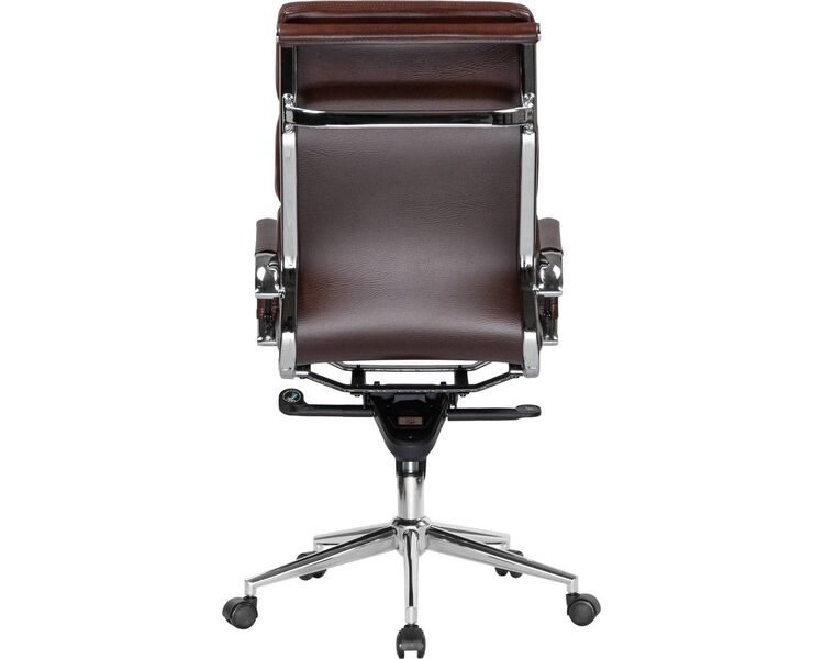 Купить Кресло руководителя LMR-103F коричневый, Цвет: коричневый/хром, фото 5