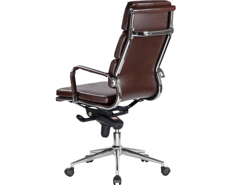 Купить Кресло руководителя LMR-103F коричневый, Цвет: коричневый/хром, фото 6