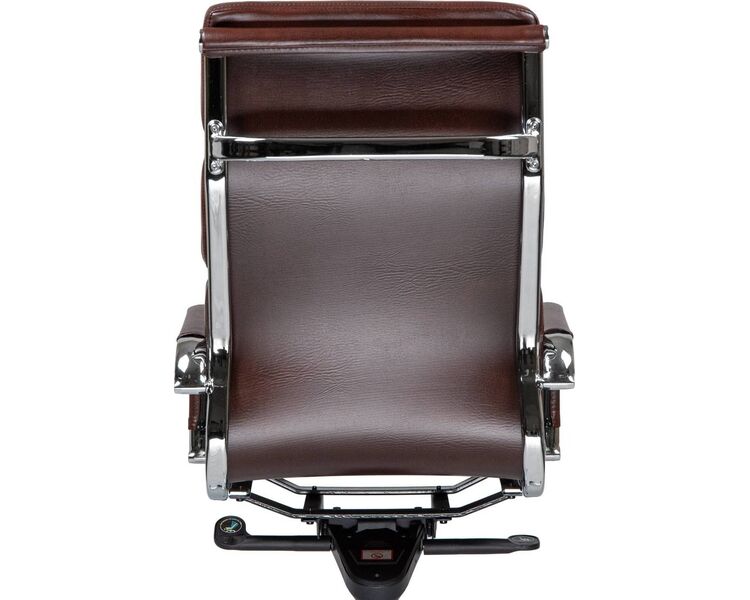 Купить Кресло руководителя LMR-103F коричневый, Цвет: коричневый/хром, фото 7