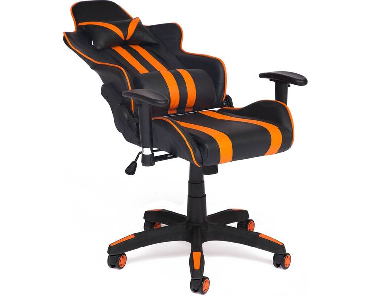Купить Кресло игровое iCar оранжевый, Цвет: черный/оранжевый, фото 7
