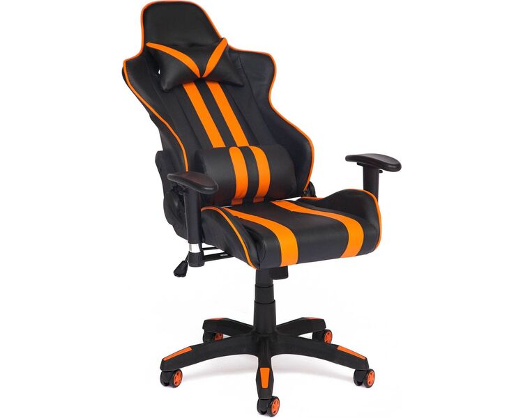 Купить Кресло игровое iCar оранжевый, Цвет: черный/оранжевый, фото 8