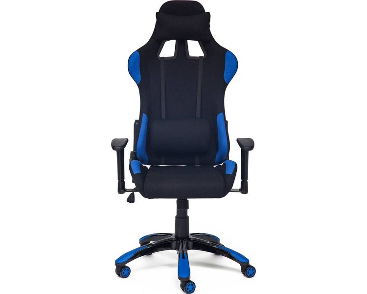 Купить Кресло игровое iGear черный/синий, Цвет: черный/синий, фото 2