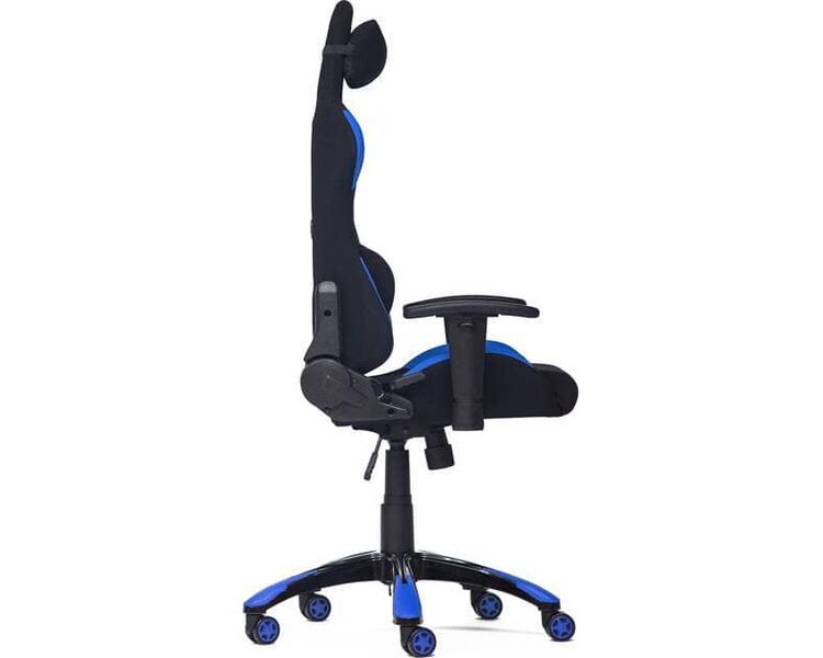 Купить Кресло игровое iGear черный/синий, Цвет: черный/синий, фото 4