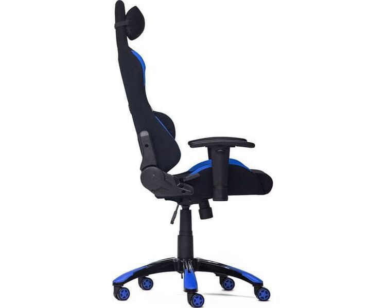 Купить Кресло игровое iGear черный/синий, Цвет: черный/синий, фото 5