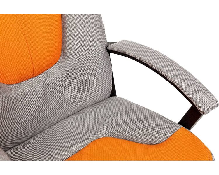 Купить Кресло игровое Neo 3 серый, черный, Цвет: серый/оранжевый/черный, фото 7