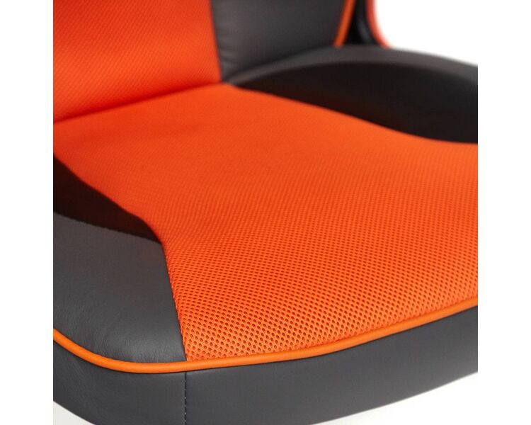 Купить Кресло игровое Racer черный, черный/оранжевый, Цвет: черный/оранжевый/черный/оранжевый, фото 9