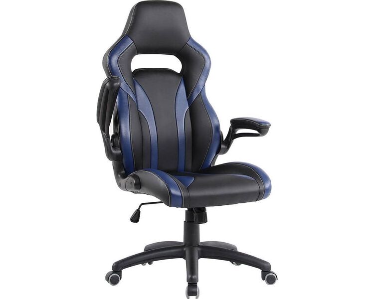 Купить Кресло игровое Rocket черный, Цвет: черный/синий, фото 2