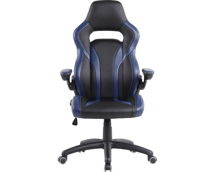 Купить Кресло игровое Rocket черный, Цвет: черный/синий, фото 3