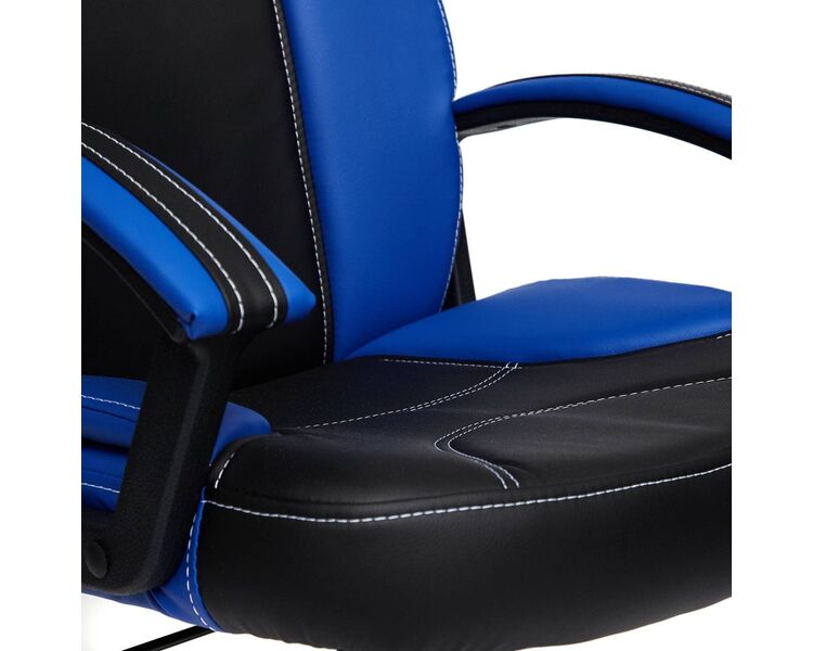 Купить Кресло игровое Twister черный, Цвет: черный/синий, фото 8