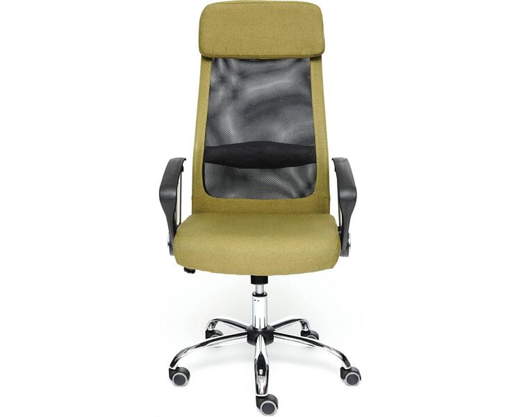 Купить Кресло офисное Profit черный, хром, Цвет: черный/зеленый/хром, фото 2