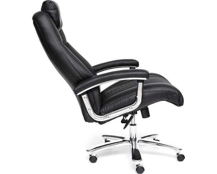 Купить Кресло офисное Trust экокожа черный, хром, Цвет: черный/хром, фото 5