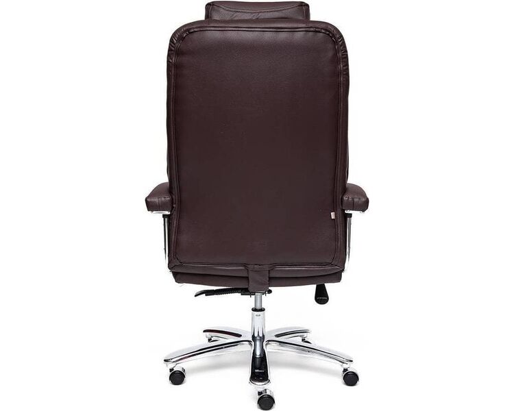 Купить Кресло офисное Trust экокожа темно-коричневый, хром, Цвет: темно-коричневый/хром, фото 6