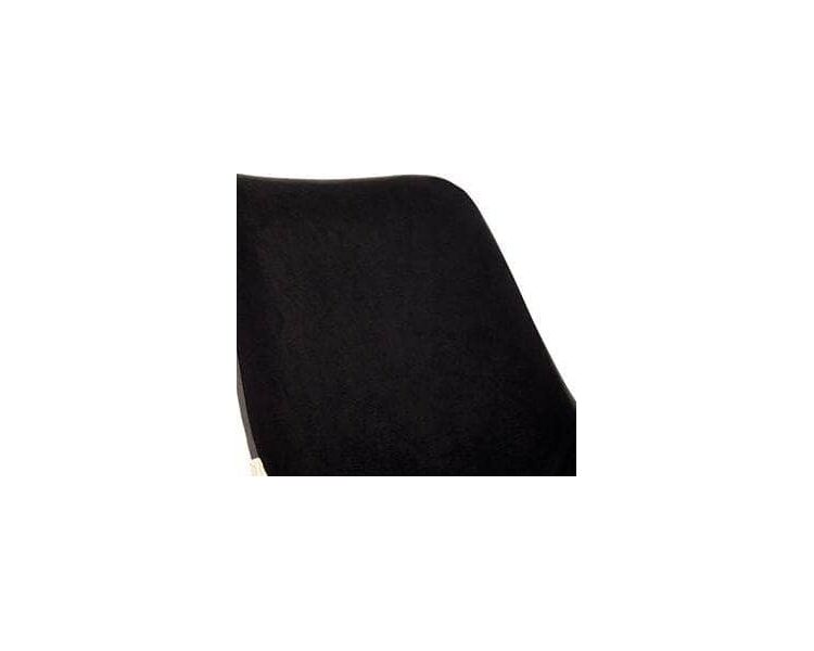 Купить Стул офисный Style флок черный, хром, Цвет: черный/серый/хром, фото 5