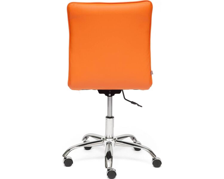 Купить Стул офисный Zero экокожа оранжевый, хром, Цвет: оранжевый/хром, фото 4