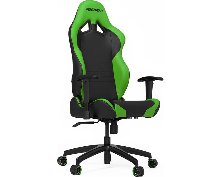Купить Кресло игровое Vertagear S-Line SL2000 черный, Цвет: черный/зеленый