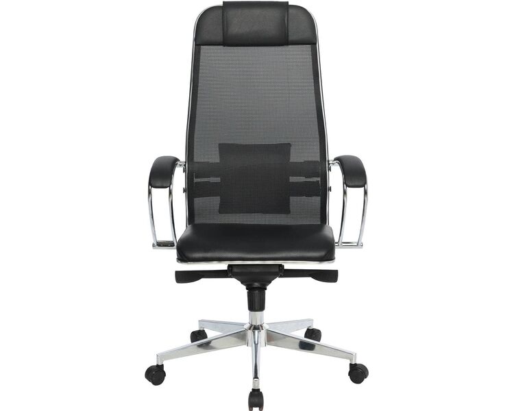 Купить Кресло офисное Samurai Comfort-1.01 черный, хром, Цвет: черный/хром, фото 2